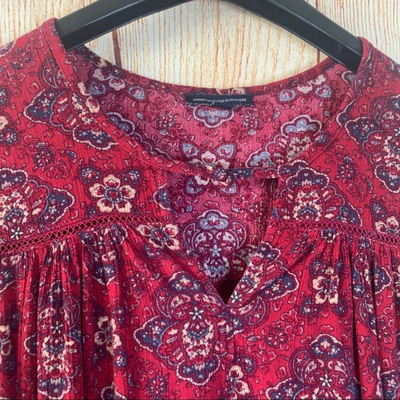 American Eagle Boho Small Midi Dress / Tunic - Picture 3 of 11